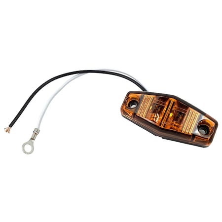 Optronics Yellow Marker/Clearance Light, 2-Wire MCL13A2B